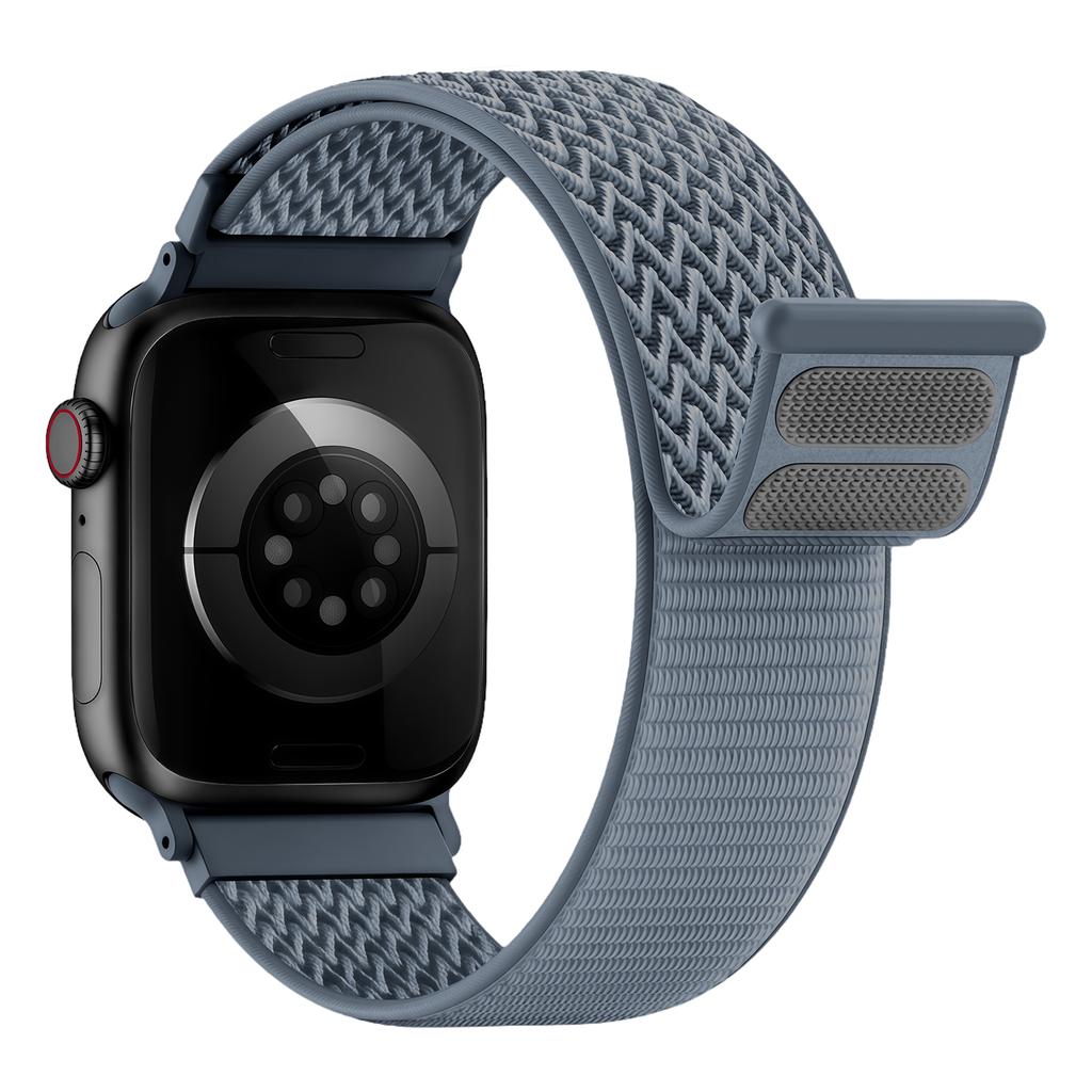 Нейлоновый петлевой ремешок для Apple Watch 44 мм 40 мм 41 мм 42 мм 46 мм 49 мм Эластичный ремешок-браслет для iWatch series 11 10 9 8 se Ultra 3 2