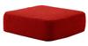 Seltan Cushion Darian Red Cover Washable SWEETS Square Memory Foam Sheet Made In Japan A366t-563RED