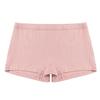 Women Mid-rise Shorts Panties Seamless Solid Color High Elastic Slim Fit Ribbed Safety Shorts Briefs Underpants