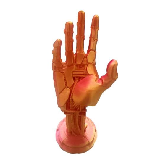 Статуя роботизированной руки, напечатанная на 3D-принтере, подставка для игрового контроллера, статуя механической руки, держатель для геймпада/джойстика, подставка, украшение