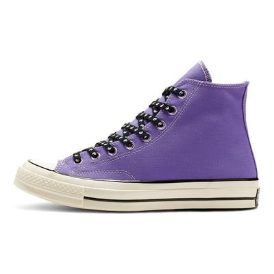 Кеды унисекс Chuck Taylor 1970S Hi с круглым носком, шнуровкой, средней высоты, из парусины, фиолетовые 164211C