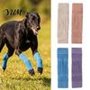 Comfortable Pet Elbow Guard 4Pcs Dog Protectors, Knitted Leg Warmer Wraps, Breathable Protective Sleeves for Elderly Dogs Dogs, Post-operative