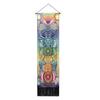 Seven Chakra Tapestry Vertical Wall Hanging Tree of Life Tapestry Tassel Yoga Meditation Tapestry for Bedroom Living Decoration