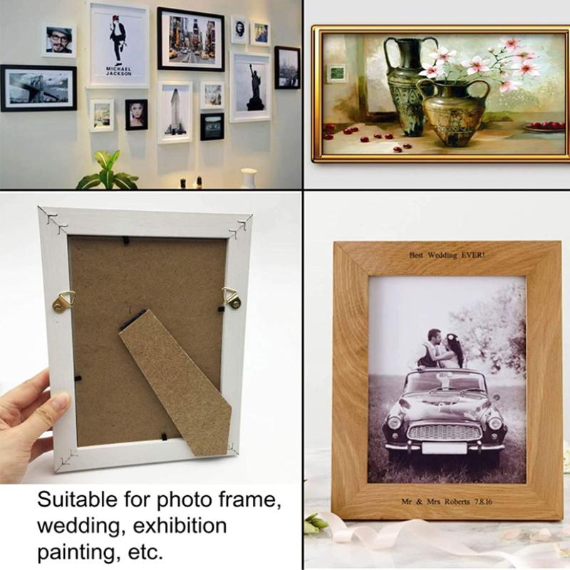 200 шт. черные аксессуары для фурнитуры фоторамок