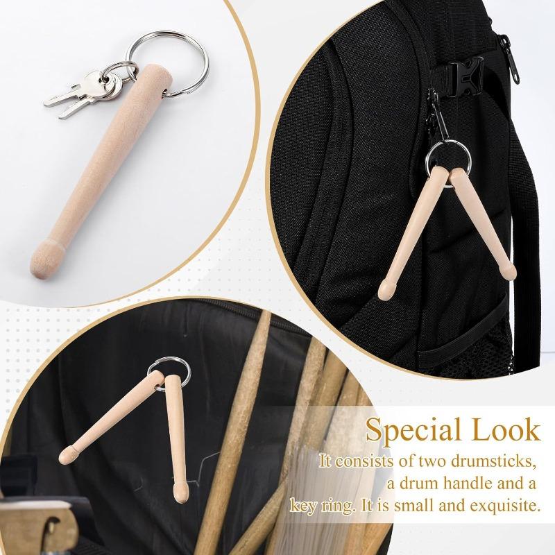 Мини барабанные палочки деревянный набор для настройки барабанов, оснащенный одной или двумя барабанными палочками и мини барабанными ударными аксессуарами