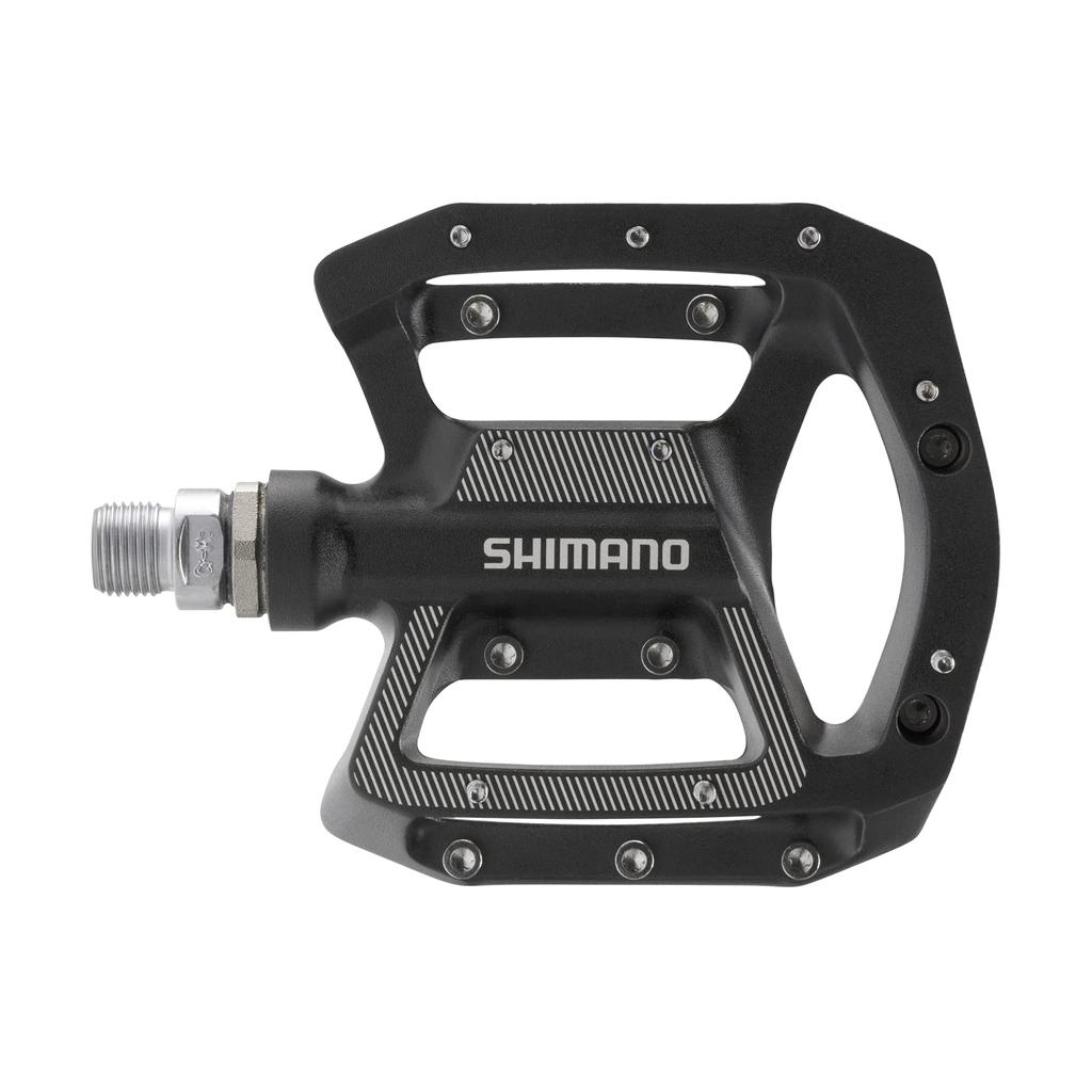 SHIMANO Педаль плоская педаль черная EPDGR500L (Плоский) PD-GR500-L