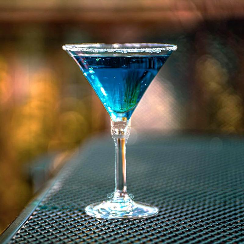 5Pcs/12Pcs Tall Mousse Glasses Transparent Martini Glasses Summer Margarita Glasses Cocktail Plastic Wine Glasses