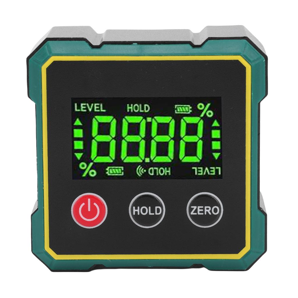 Цифровой угломер с магнитной базой, преобразование угла наклона, электронный инструмент для поиска угла с фиксацией данных