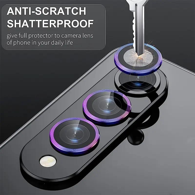 Compatible with Samsung Galaxy Z Fold 8: Metal Eagle Eye Z Flip 8 Positioning Adhesive AR Imitation Original Band Pry Bar Lens Film