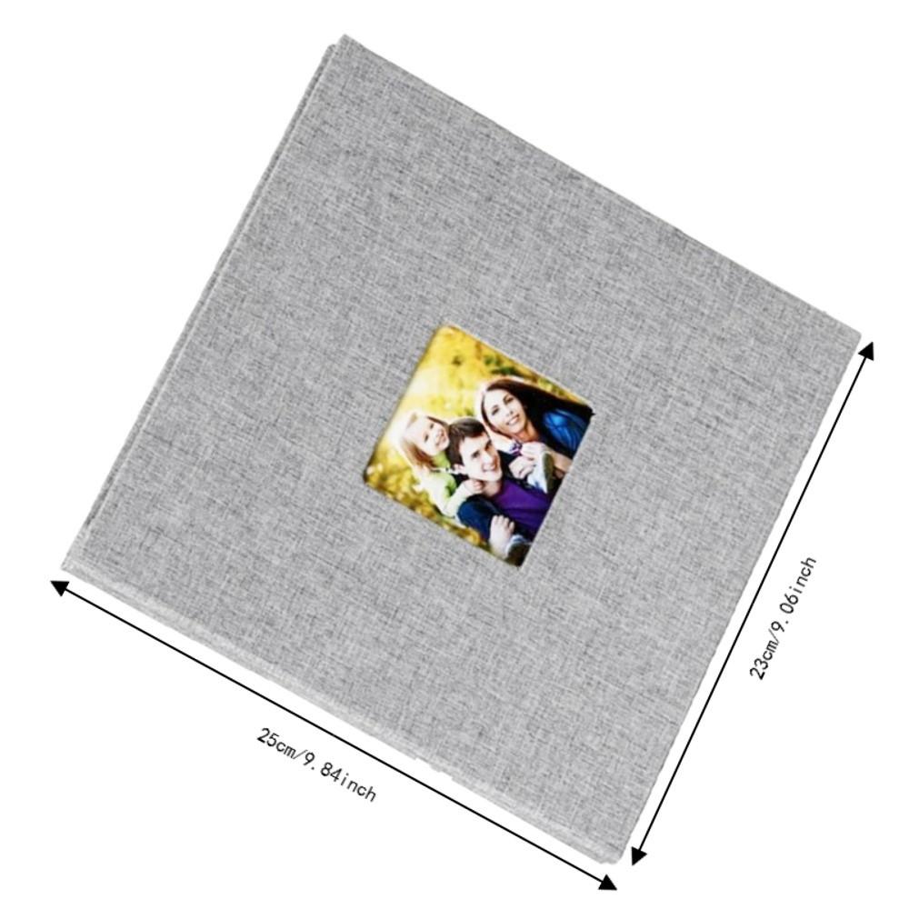 9,06x9,84 дюйма Самоклеящийся фотоальбом серый Альбом для воспоминаний DIY Альбом для скрапбукинга Для ребенка