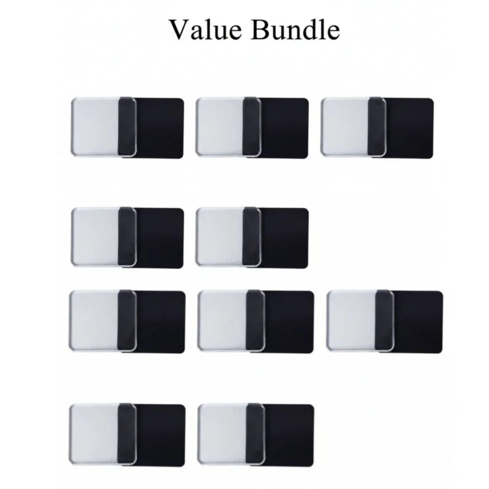 10pcs Clear DIY Fridge Magnet Kit Handmade Acrylic Fridge Magnets Material Kit Home Office Display Transparent Photo Magnets