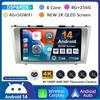 Android 14 Carplay Wifi+4G автомобильное радио для Toyota Camry 7 XV 40 50 2006-2011 4G мультимедийный плеер навигация GPS стерео 360 камера