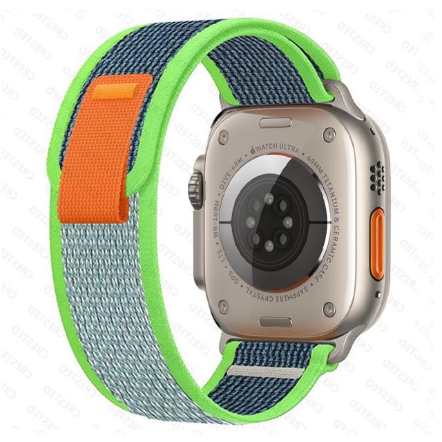 Trail Loop для Apple Watch ремешок 49 мм 44 мм 40 мм 45 мм 41 мм 42 мм 38 42 мм браслет Correa iWatch Ultra series 7 6 5 3 se 8 ремешок