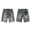 PurpleBrandJeans Distressed High-Street Denim Shorts Loose Fit Straight Cut 2026