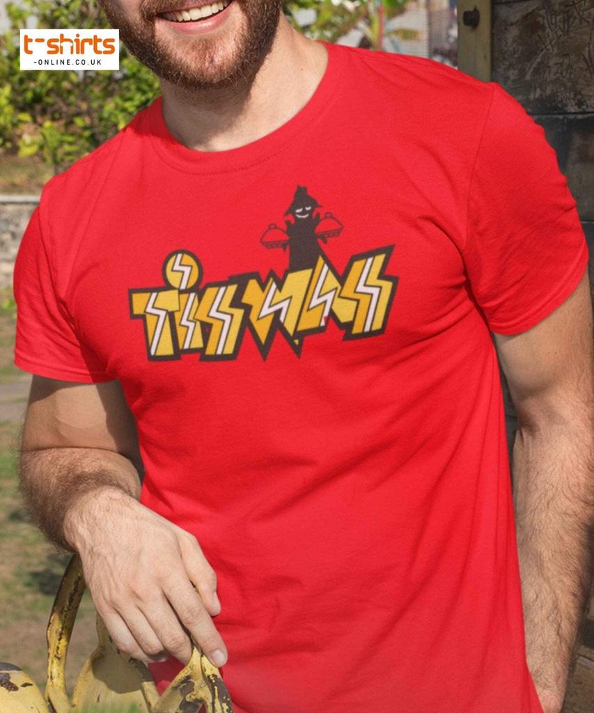 Ретро футболка с логотипом Tiswas – Футболка с ностальгией по британскому ТВ 80-х