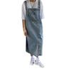Women's Plus Size Denim Suspender Dress - Niche Design, Loose-Fit, Spring/Summer One-Piece