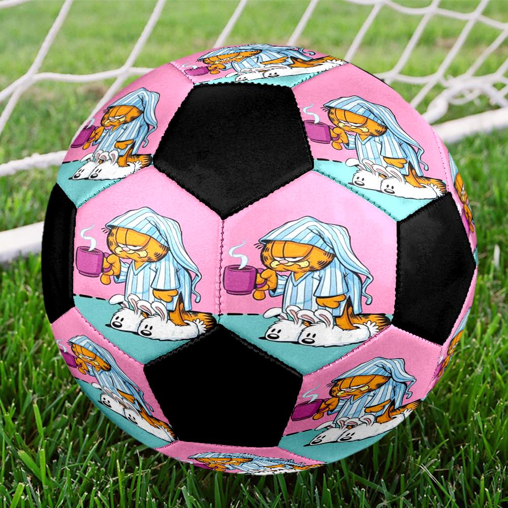 Garfield Theme Size 5 Soccer Ball, Suitable for Both Indoor and Outdoor Matches, a Gift Suitable for Everyone.