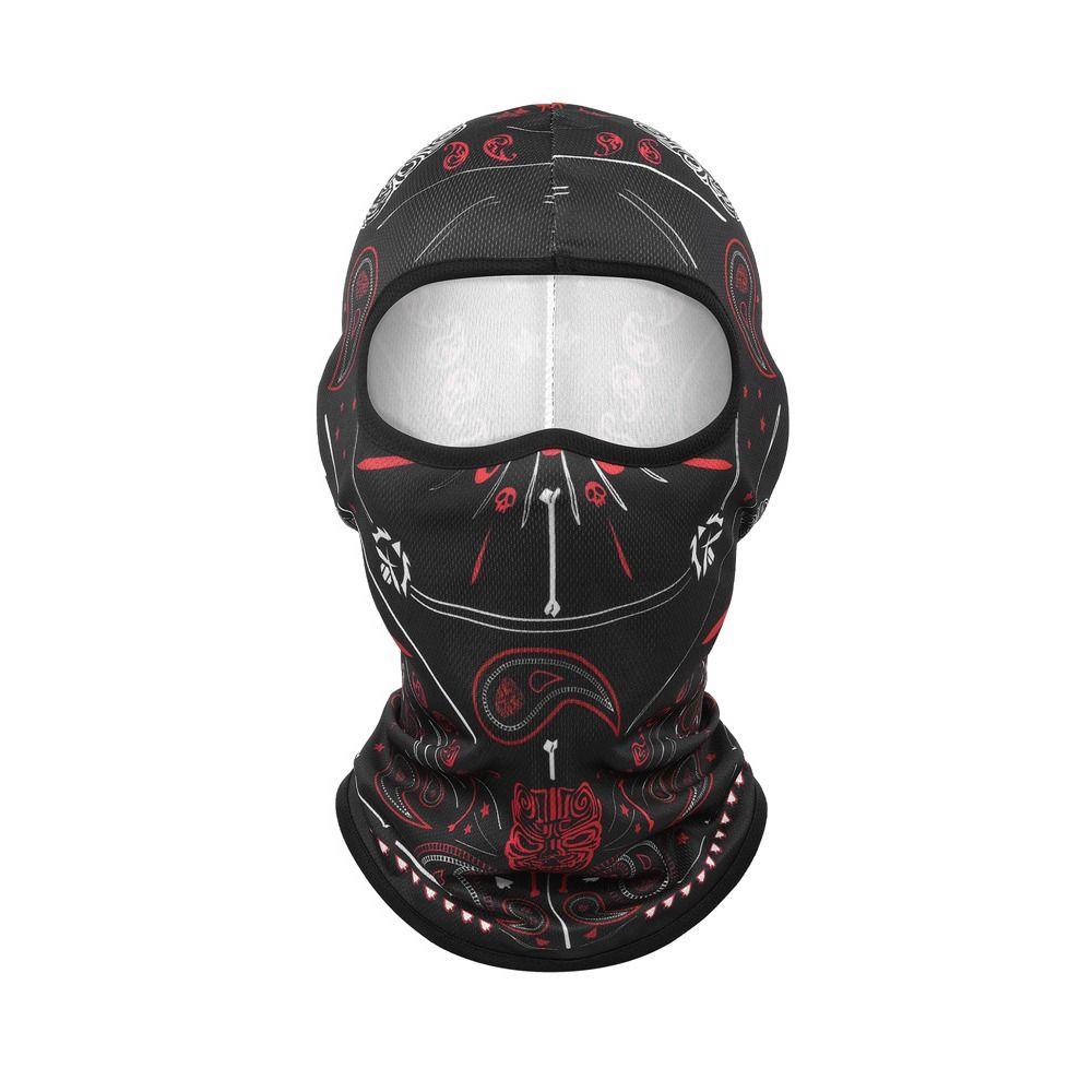 Breathable Cool Balaclava Ice Silk Face Cover Headwear Fashion Full Face Cap  Motorcycle Riding