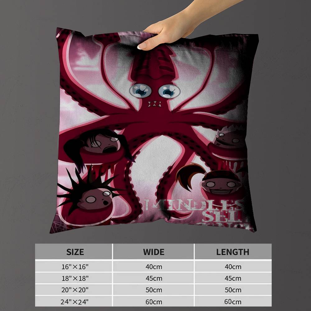M-Mindless S-Self I-Indulgence Pillow Gifts Home Office Furnishings Bedroom Sofa Car Cushion Cover Case 45X45Cm