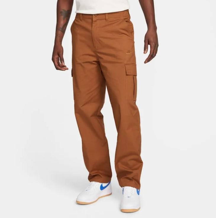 Nike Club Cargo Active Pants 97% cotton 3% spandex lt british tan