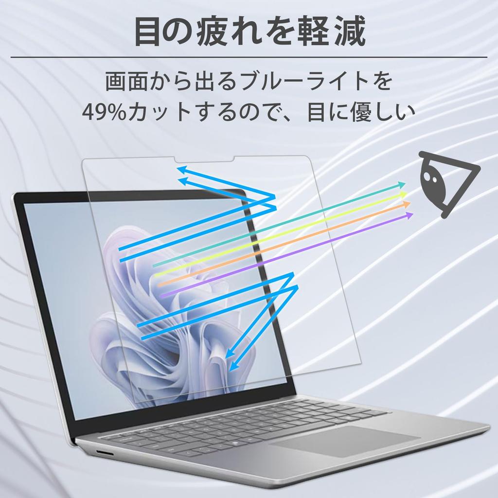 Lifeinnotech Surface Laptop 13-inch 2025 Screen Protector, Anti-Glare, Blue Light Blocking, Anti-Reflection, Anti-Fingerprint, Antibacterial