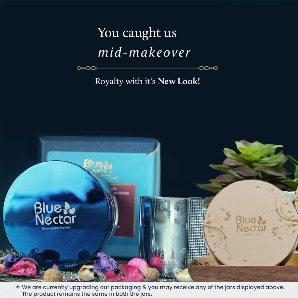 Blue Nectar Ayurvedic Anti Aging Cream For Women For Collagen Boost And Deep Moisturizer For Face | Натуральный укрепляющий крем для лица (14 трав, 50 г)