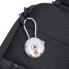 Комбинированный тросовый замок для рюкзака, велосипеда, горного велосипеда, противоугонный замок, 3-значный замок для шлема, многофункциональный дорожный замок для багажа