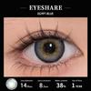 Eyeshare 2шт цветные контактные линзы светло-голубые линзы коричневые натуральные контактные линзы светло-серые линзы голубые модные контактные линзы