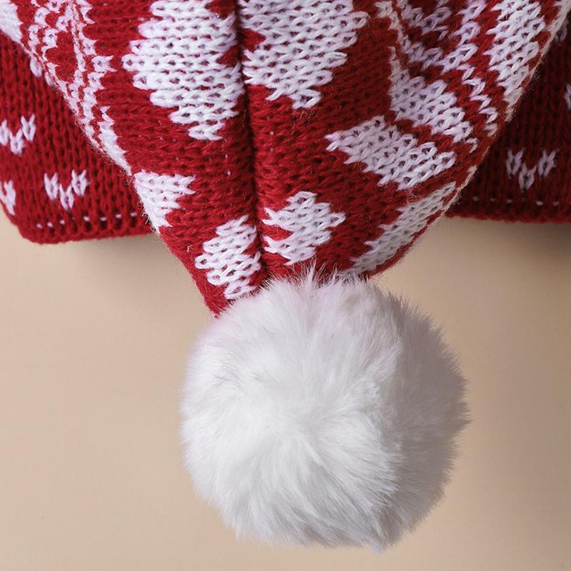 Зимняя теплая шапка, шляпа для домашних животных, рождественская шапка для кошек, собак, шляпы Санта-Клауса, милый рождественский подарок для щенка, подарок