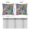 Cartoon Cute Doodle Pillowcases Fashion Pillow Case For Sofa Bedroom Home Decor Soft Pillow Cover