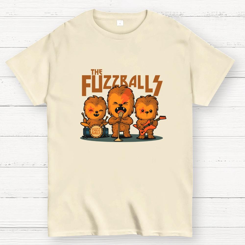 The Fuzzballs Cotton Casual Cool Loose T-Shirt