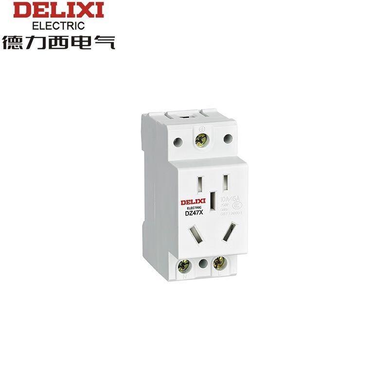 DELIXI ELECTRIC Модульная розетка на DIN-рейку