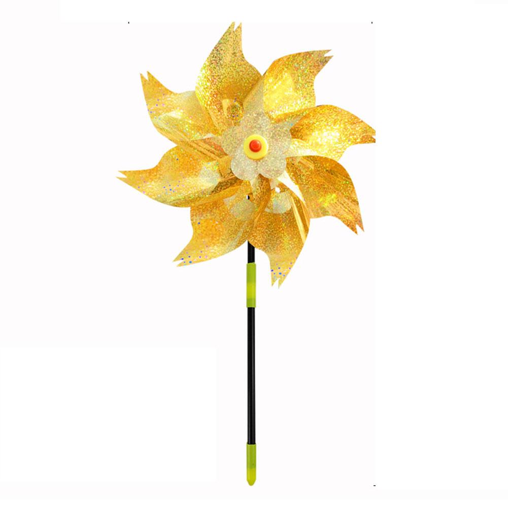 Ветряная мельница для отпугивания птиц, светоотражающие вертушки, ветряные вертушки для садового декора Outdoo L2F9