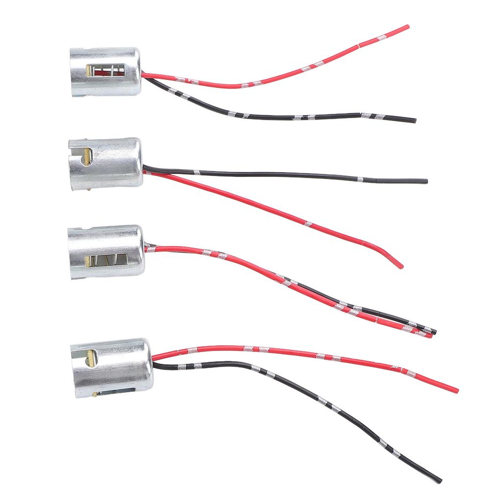 4pcs LED Bulbs Socket Holder Waterproofing Car Light Bulb Socket Adapter for Create New Turn Signal Lights Brake Light
