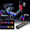 Anti-Theft Alarm LED Light for Car Motorcycles Solar Power in-Night Caution Lamp LED Flashlight Indicator Strobe Warning Light