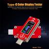 RD TC64 Type-C Цветной ЖК-дисплей USB Вольтметр Амперметр Измеритель Напряжения Тока Мультиметр Аккумулятор PD Зарядка Пауэрбанк USB Тестер