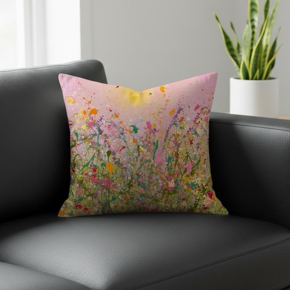 Y-Yvonne Coomber Cushion Cover Natural Linen Pillowcase Set, All-In-One Decor For Sofa, Bedroom & Chair