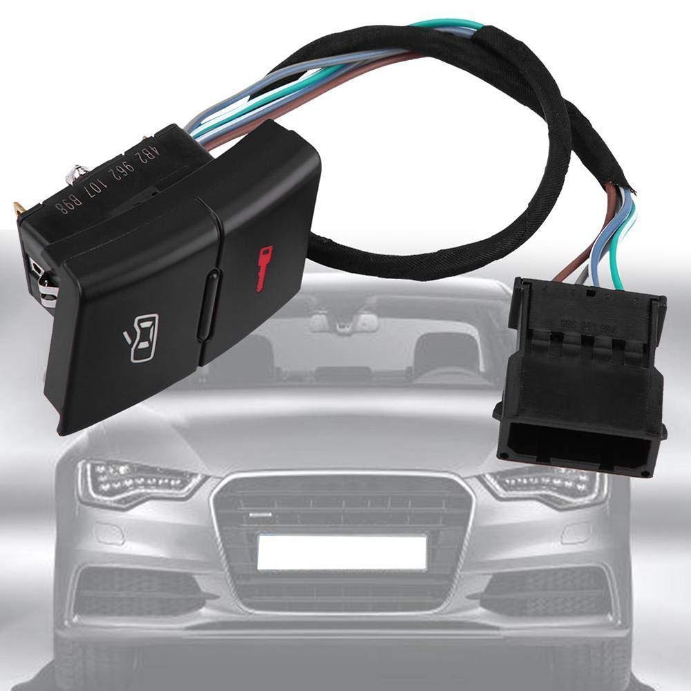 Steady Front Door Central Lock Switch Button Left Driver Side For - A6 Allroad Quattro 2000-2005 A6 S6 C5 RS6 4B1962107