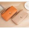 IELGY Wallet Women's Long Double-Layer Zipper Wallet Fashion Large Capacity