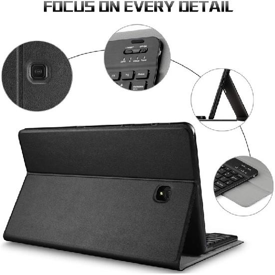 Suitable for Samsung Tab A7 2020 SM-T500/T505 10.4inch tablet protective case keyboard leather case