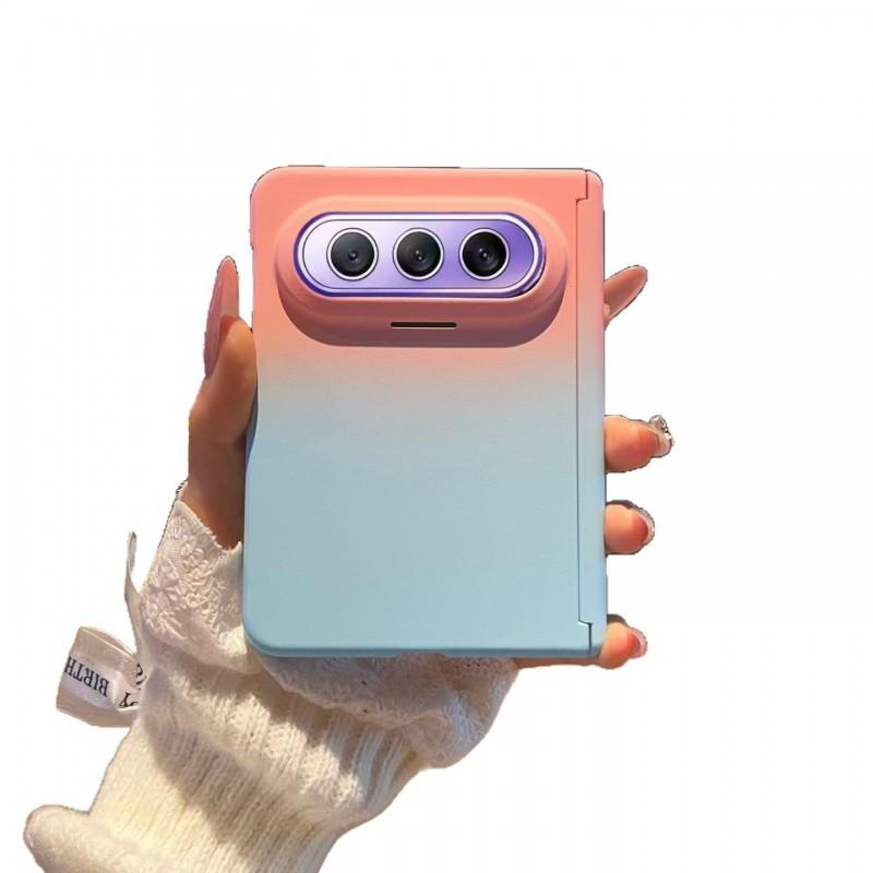 Gradient TPU Phone Case Pura X Max Foldable With Magnetic Center Hinge Protection Anti-Shock Slim Matte Ins Style
