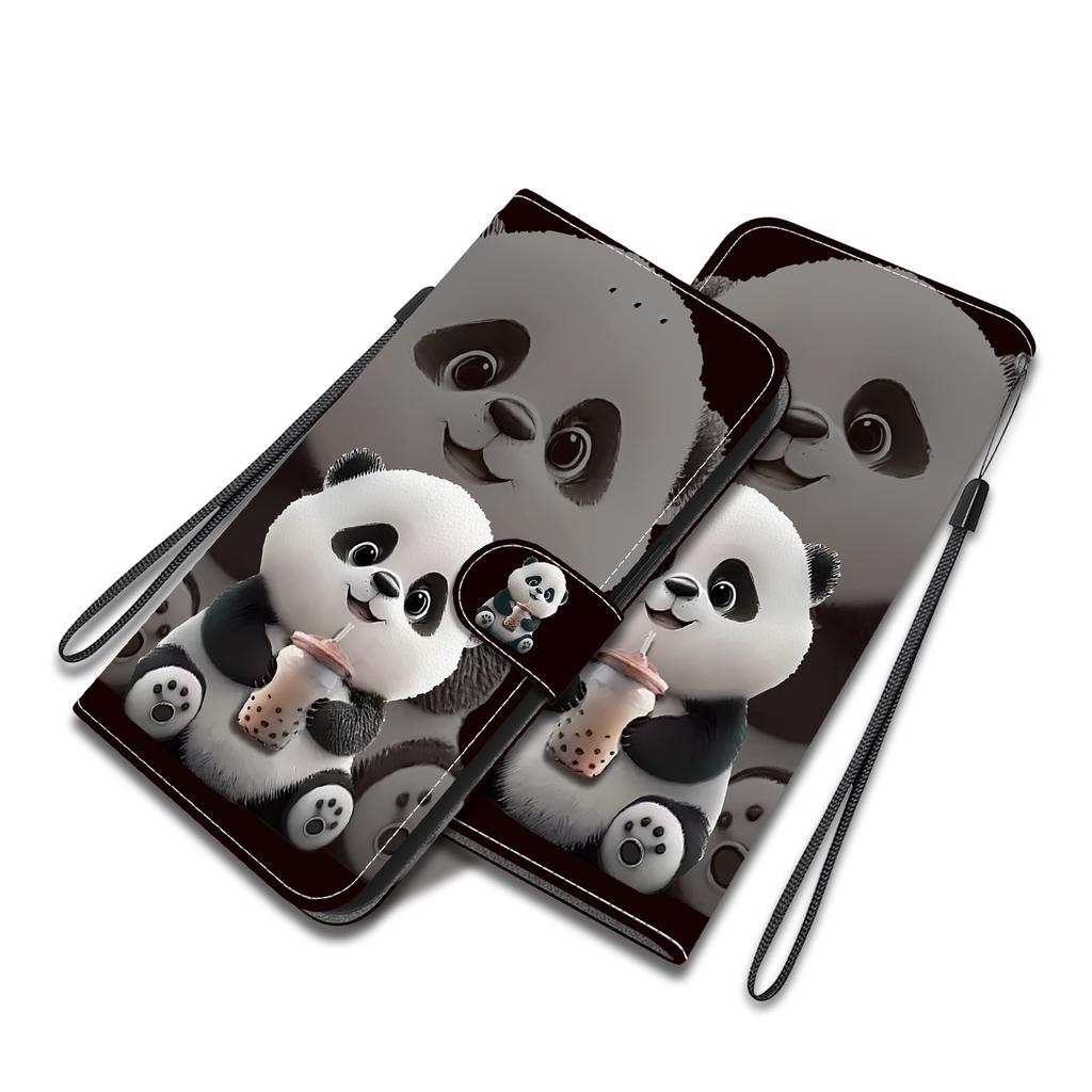 Чехол-книжка из искусственной кожи ручной работы для Samsung Galaxy S24 (СМ-S921B) Противоскользящий ударопрочный чехол с ремешком на запястье и дизайнами в виде сердец/роз и кошек