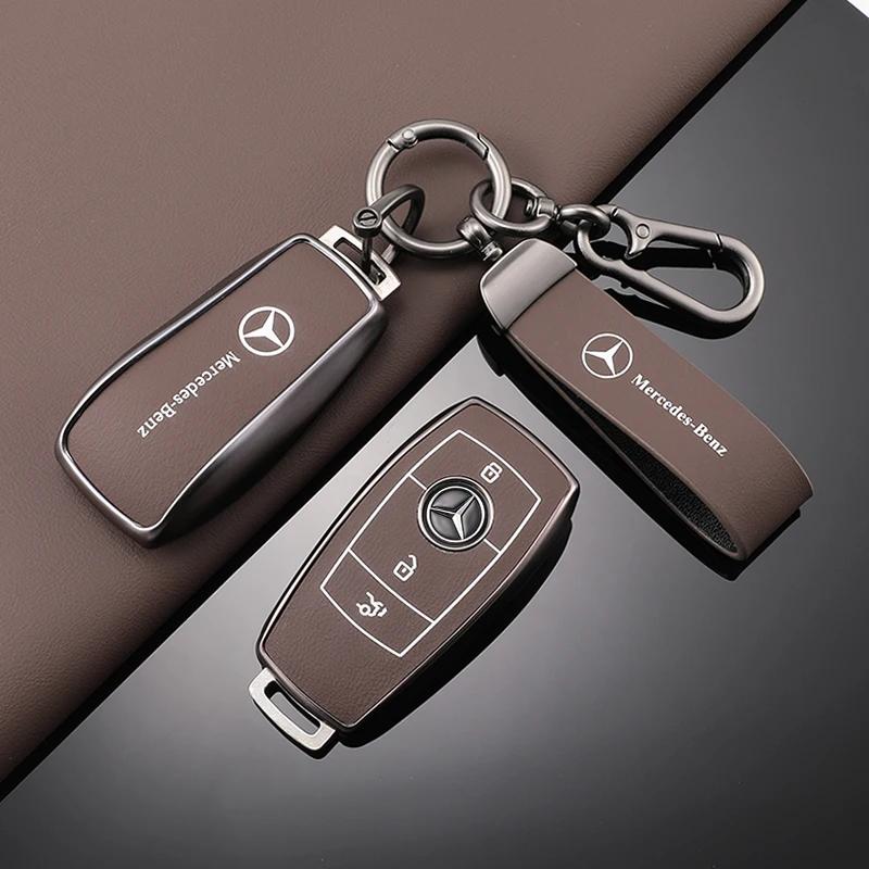 Модный TPU чехол-брелок для умного ключа автомобиля GLC GLB Для Mercedes Benz A C E S G Class GLC CLE CLA W177 W205 W213 W222