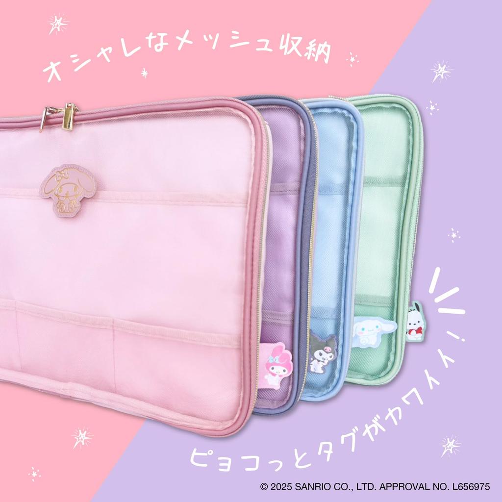 Чехол Allone с персонажами Sanrio x x Идеально подходит для переноски вашего ноутбука или Матовый материал для надежной защиты Включает отделение для хранения Милый 13-дюймовый планшет/ПК Куроми,