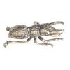 Retro Beetle Figurine Vintage Antique Bronze Ornamental