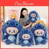 Stitch Labubu Плюшевая игрушка Кролик Подушка для девочек Подарок Мягкий Животное Декор