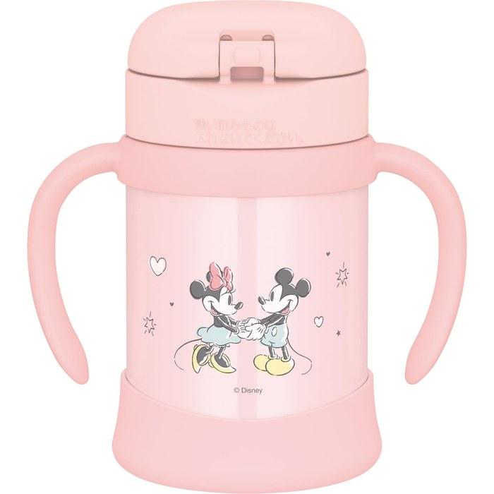 Термос Baby Straw Mug 250 мл Пастельно-розовый Disney Minnie — Только для холодных напитков FJT-250DS P-P