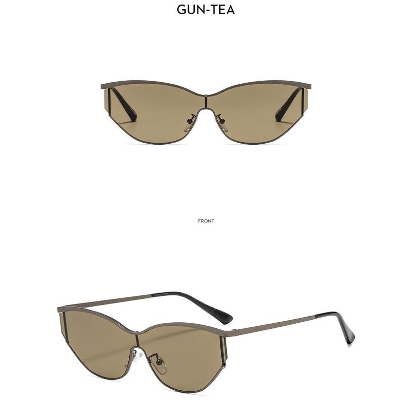 Женские солнцезащитные очки, мужские и женские модные цельнометаллические солнцезащитные очки