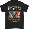 Америка 250-й День Рождения Флаг США 250 Лет Мы Народ 1776-2026 Унисекс Футболка