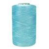 Aqua Blue Spool Оверлочная ручная машина Полиэстеровые конусы Serger 400 Mtr